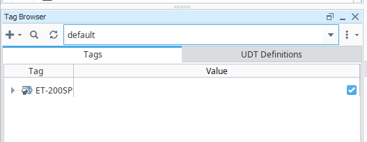 Valid ping response set the connection status to true