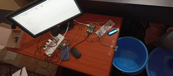 Setup in the living room