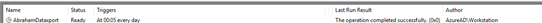 Windows Task Scheduler trigger + action