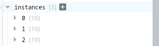 Number of instances generated